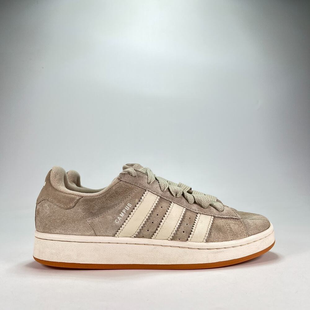 adidas Campus 00s Grey White Gum Low Top Chunky Skate Shoes JP9593 Men's Size 8